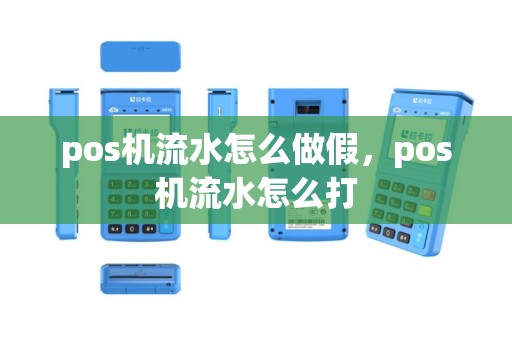 pos机流水怎么做假，pos机流水怎么打