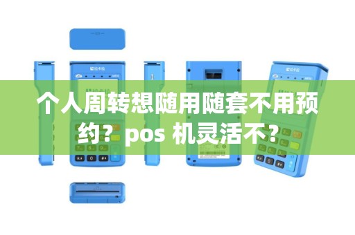 个人周转想随用随套不用预约?pos 机灵活不? 个人周转想随用随套不用预约?pos 机灵活不?