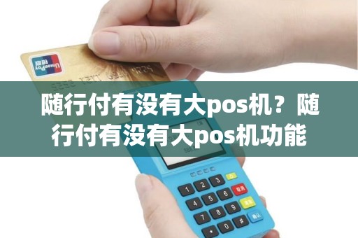 随行付有没有大pos机？随行付有没有大pos机功能