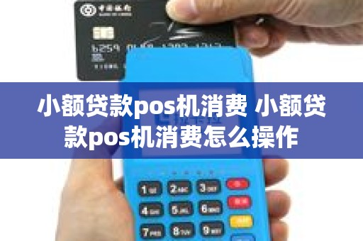 小额贷款pos机消费 小额贷款pos机消费怎么操作