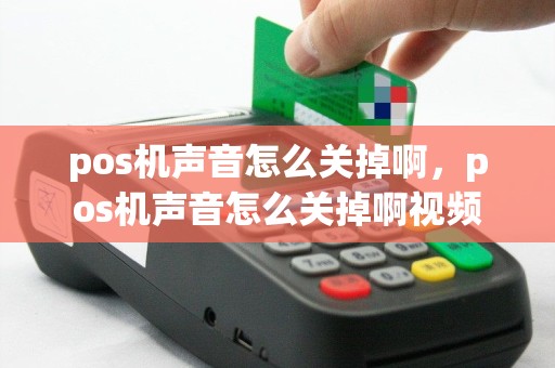 pos机声音怎么关掉啊，pos机声音怎么关掉啊视频
