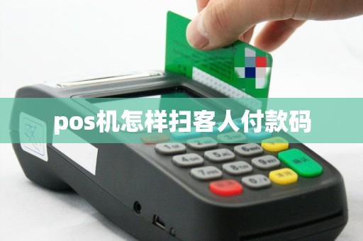pos机怎样扫客人付款码
