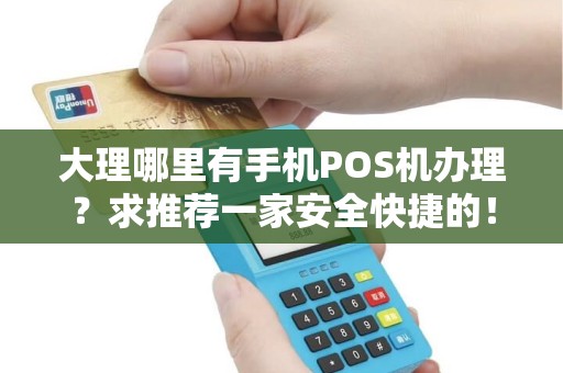 大理哪里有手机POS机办理？求推荐一家安全快捷的！