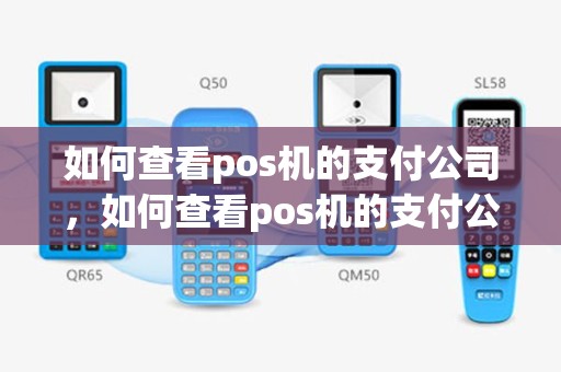 如何查看pos机的支付公司，如何查看pos机的支付公司账号