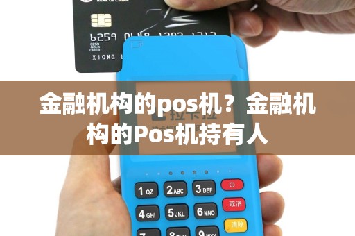 金融机构的pos机？金融机构的Pos机持有人