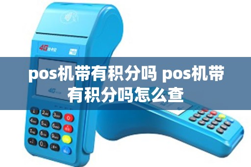pos机带有积分吗 pos机带有积分吗怎么查