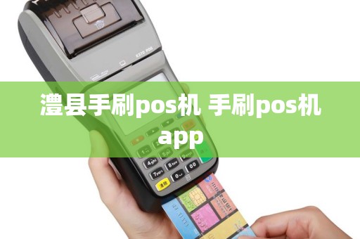 澧县手刷pos机 手刷pos机app