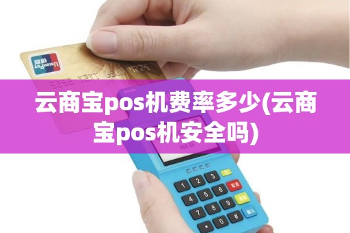 云商宝pos机费率多少(云商宝pos机安全吗)