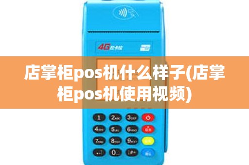 店掌柜pos机什么样子(店掌柜pos机使用视频)