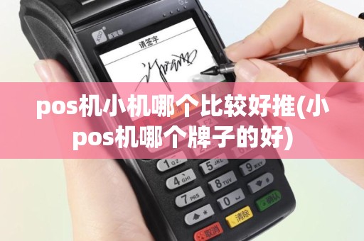 pos机小机哪个比较好推(小pos机哪个牌子的好)