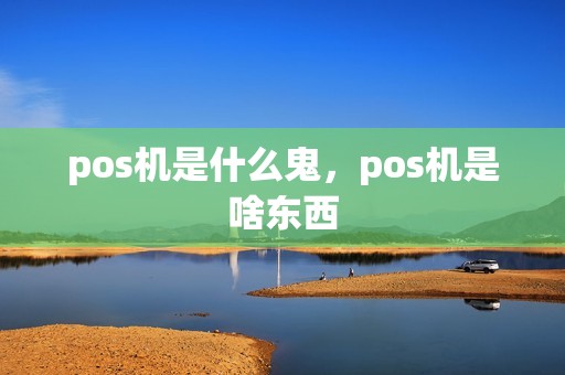 pos机是什么鬼，pos机是啥东西