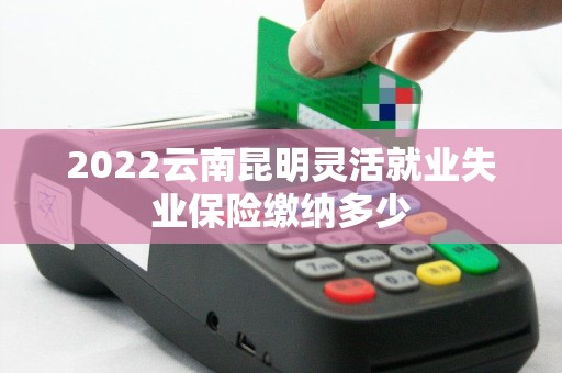 2022云南昆明灵活就业失业保险缴纳多少