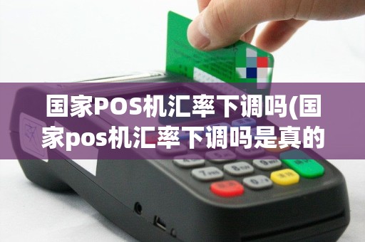 国家POS机汇率下调吗(国家pos机汇率下调吗是真的吗)