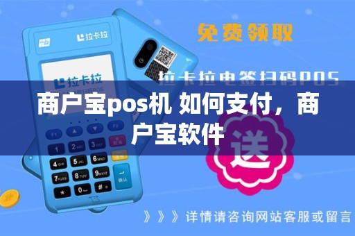 商户宝pos机 如何支付，商户宝软件