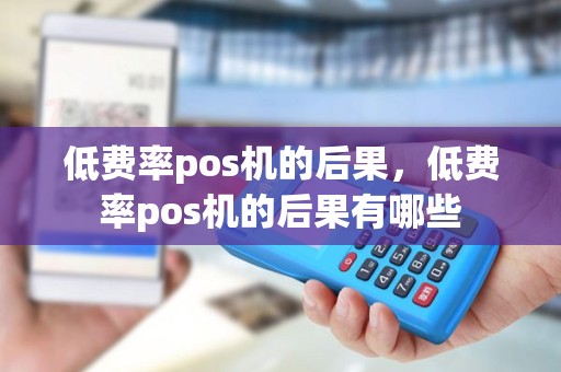 低费率pos机的后果，低费率pos机的后果有哪些