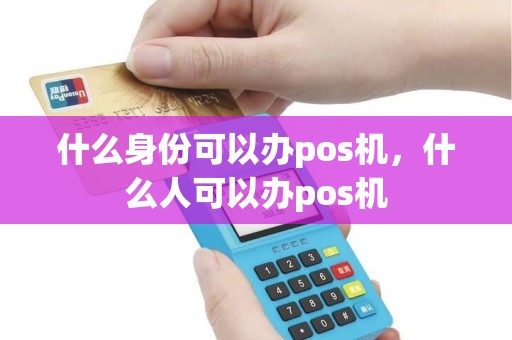 什么身份可以办pos机，什么人可以办pos机