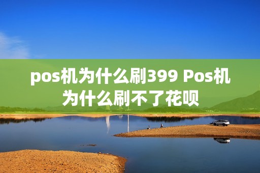 pos机为什么刷399 Pos机为什么刷不了花呗
