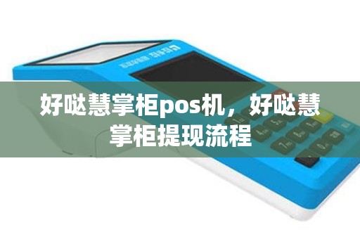 好哒慧掌柜pos机，好哒慧掌柜提现流程