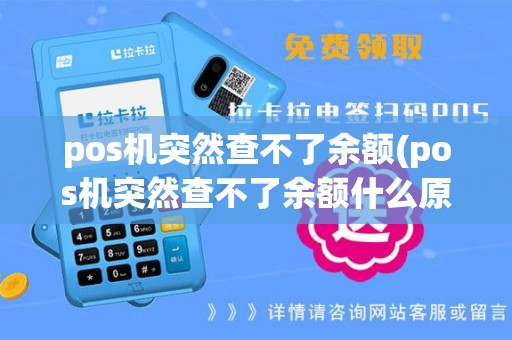 pos机突然查不了余额(pos机突然查不了余额什么原因)