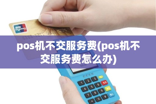 pos机不交服务费(pos机不交服务费怎么办)
