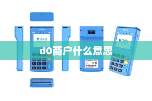 d0商户什么意思