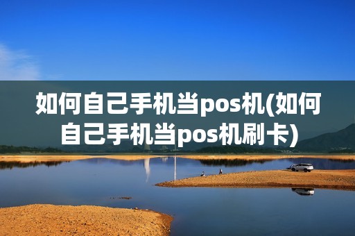 如何自己手机当pos机(如何自己手机当pos机刷卡)