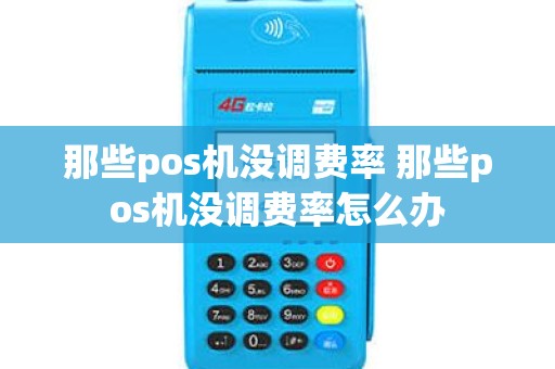 那些pos机没调费率 那些pos机没调费率怎么办