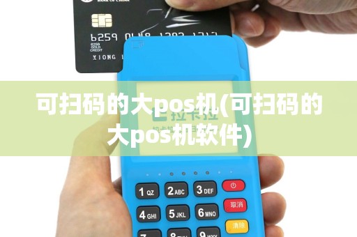 可扫码的大pos机(可扫码的大pos机软件)