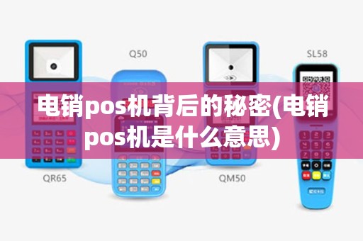 电销pos机背后的秘密(电销pos机是什么意思)