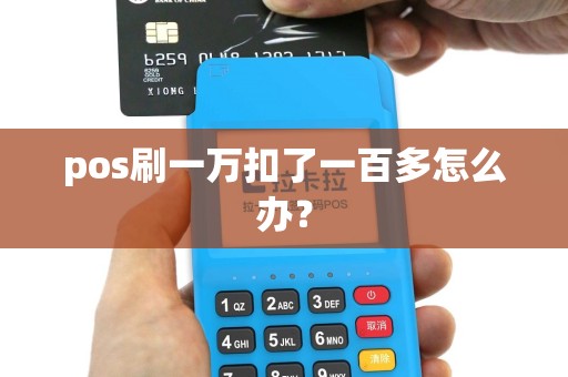 pos刷一万扣了一百多怎么办？