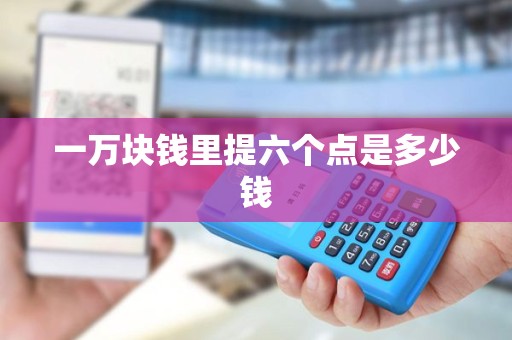一万块钱里提六个点是多少钱