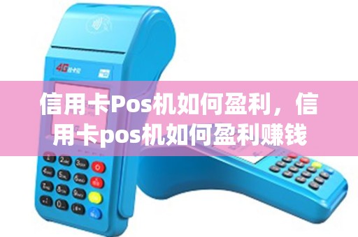 信用卡Pos机如何盈利，信用卡pos机如何盈利赚钱