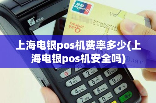上海电银pos机费率多少(上海电银pos机安全吗)