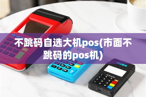 不跳码自选大机pos(市面不跳码的pos机)