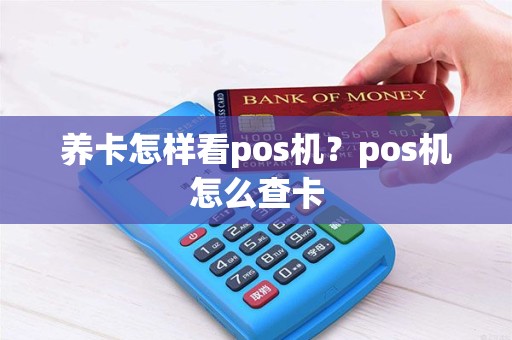 养卡怎样看pos机？pos机怎么查卡