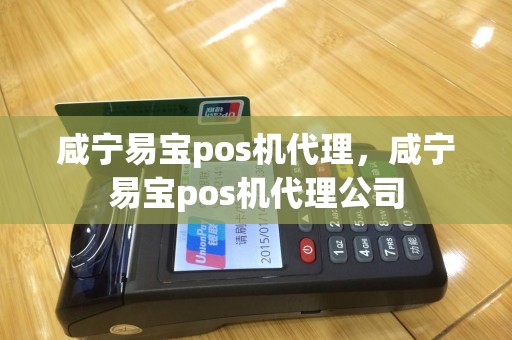 咸宁易宝pos机代理，咸宁易宝pos机代理公司