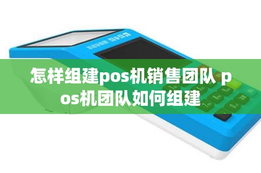 怎样组建pos机销售团队 pos机团队如何组建