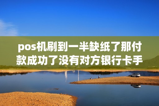 pos机刷到一半缺纸了那付款成功了没有对方银行卡手...