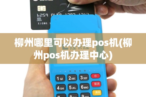 柳州哪里可以办理pos机(柳州pos机办理中心)