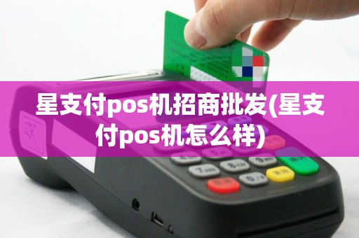 星支付pos机招商批发(星支付pos机怎么样)