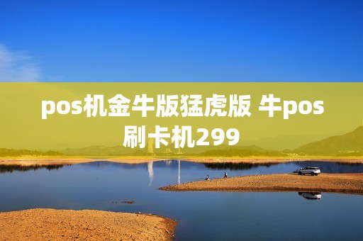 pos机金牛版猛虎版 牛pos刷卡机299