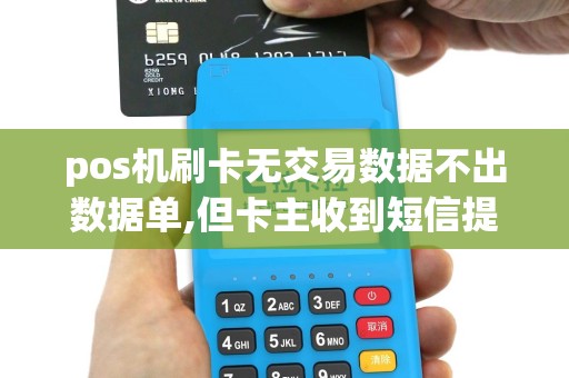 pos机刷卡无交易数据不出数据单,但卡主收到短信提示成功交易