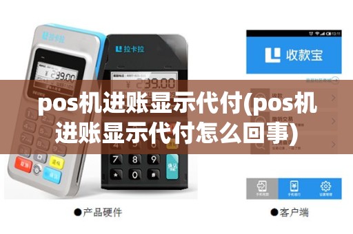 pos机进账显示代付(pos机进账显示代付怎么回事)