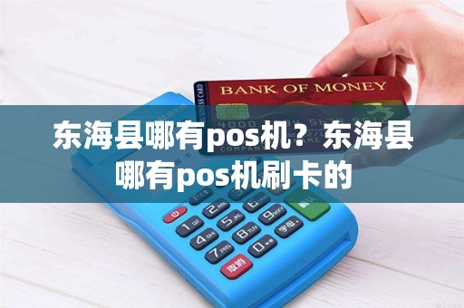 东海县哪有pos机？东海县哪有pos机刷卡的