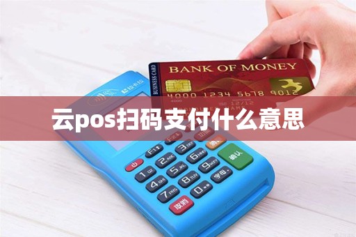 云pos扫码支付什么意思