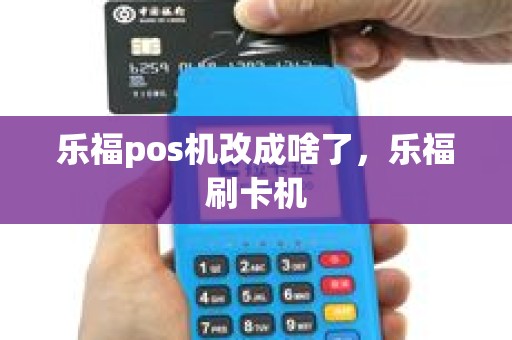乐福pos机改成啥了，乐福刷卡机