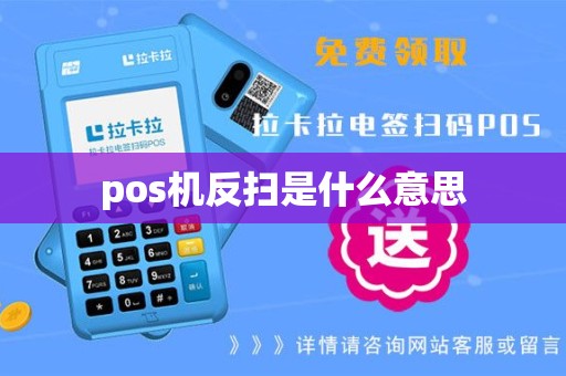 pos机反扫是什么意思