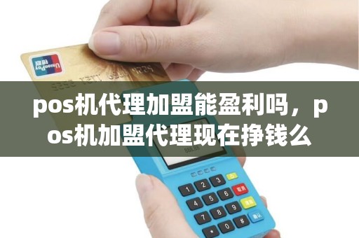 pos机代理加盟能盈利吗，pos机加盟代理现在挣钱么