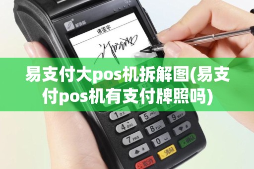 易支付大pos机拆解图(易支付pos机有支付牌照吗)