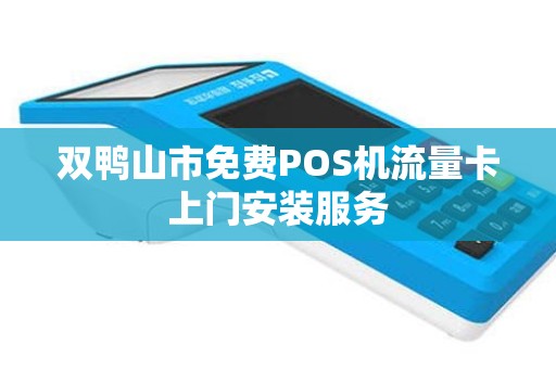 双鸭山市免费POS机流量卡上门安装服务